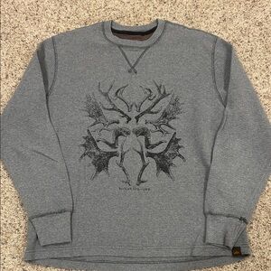 Northwest Territory deer antler shirt